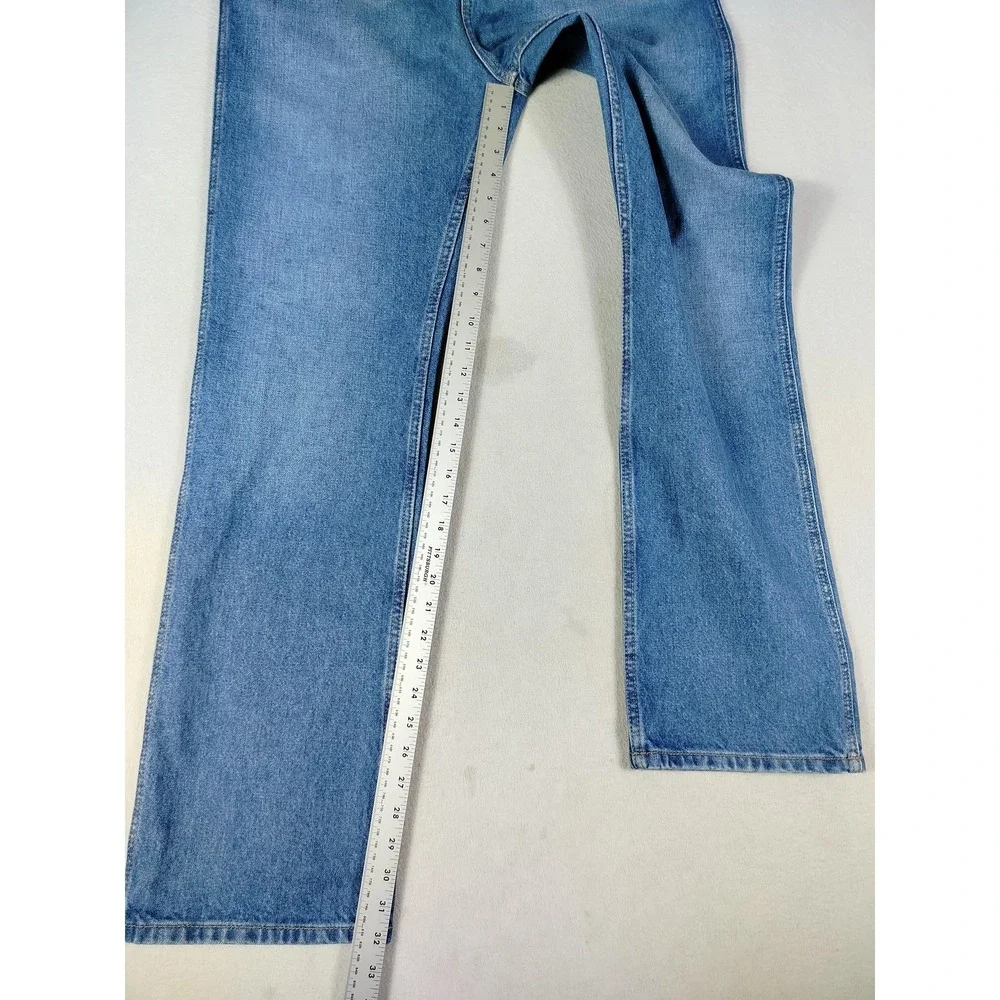 Boot Barn‎ Blue Ranchwear Jeans Mens 32 Blue Western Denim Cowboy Rodeo Workwear